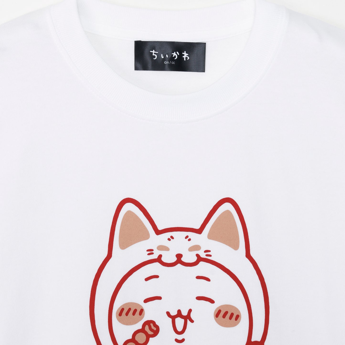 伏見店限定 Tシャツ 伏見稲荷な ちいかわ ホワイト L