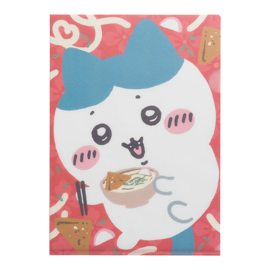手触りのいいクリアファイル(ハチワレ/きつねうどん)