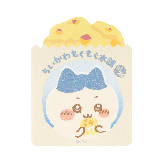 ちいかわもぐもぐ本舗 川越店限定 おいもなスマホのステッカー ハチワレ