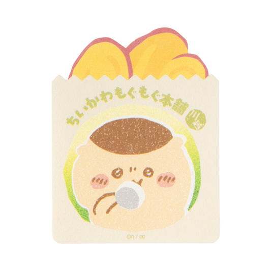 ちいかわもぐもぐ本舗 川越店限定 おいもなスマホのステッカー くりまんじゅう