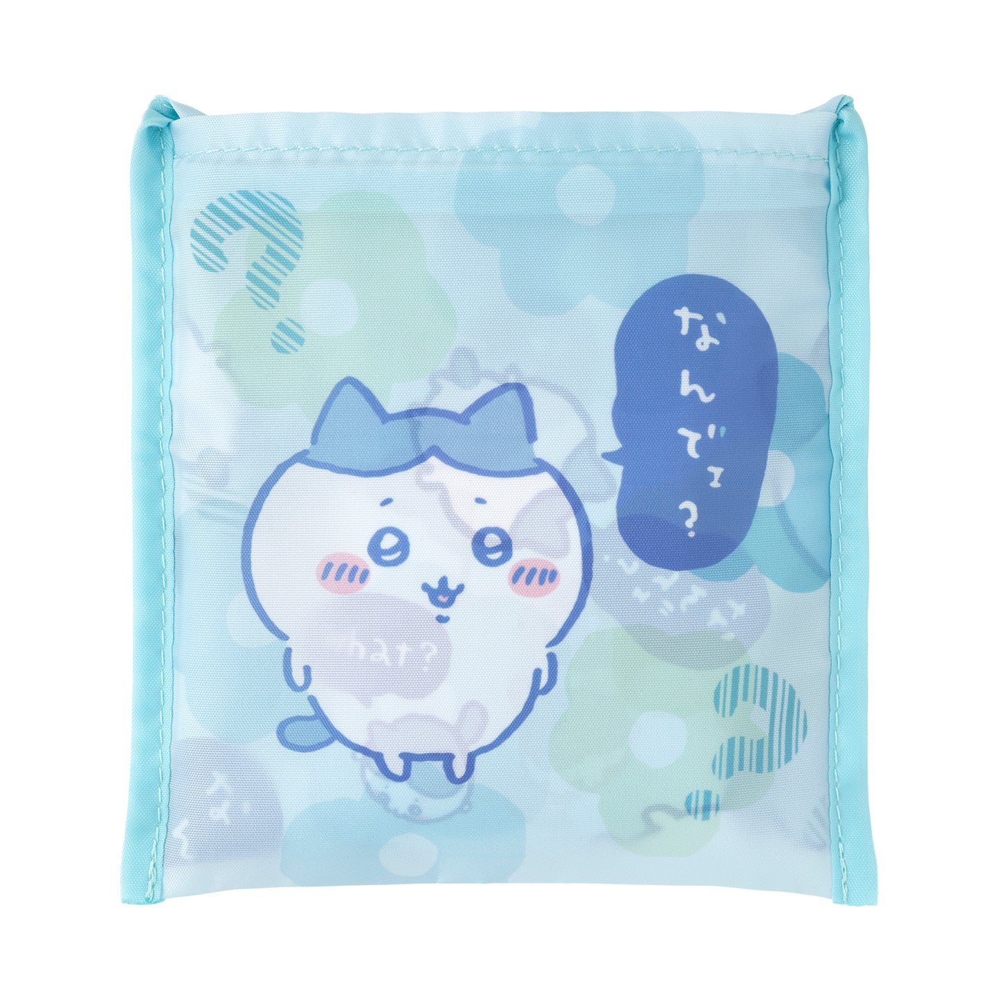 ポケッタブルエコバッグ (ハチワレ なんでェ?)