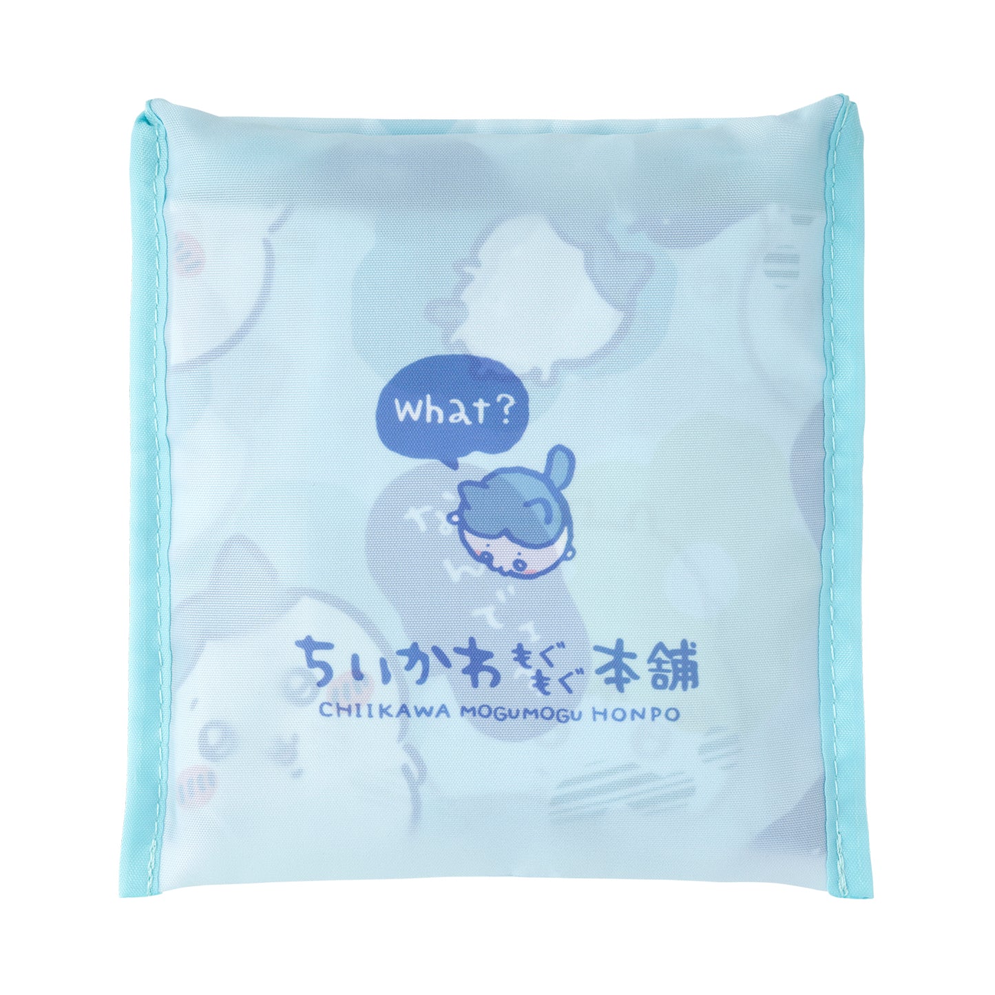 ポケッタブルエコバッグ (ハチワレ なんでェ?)