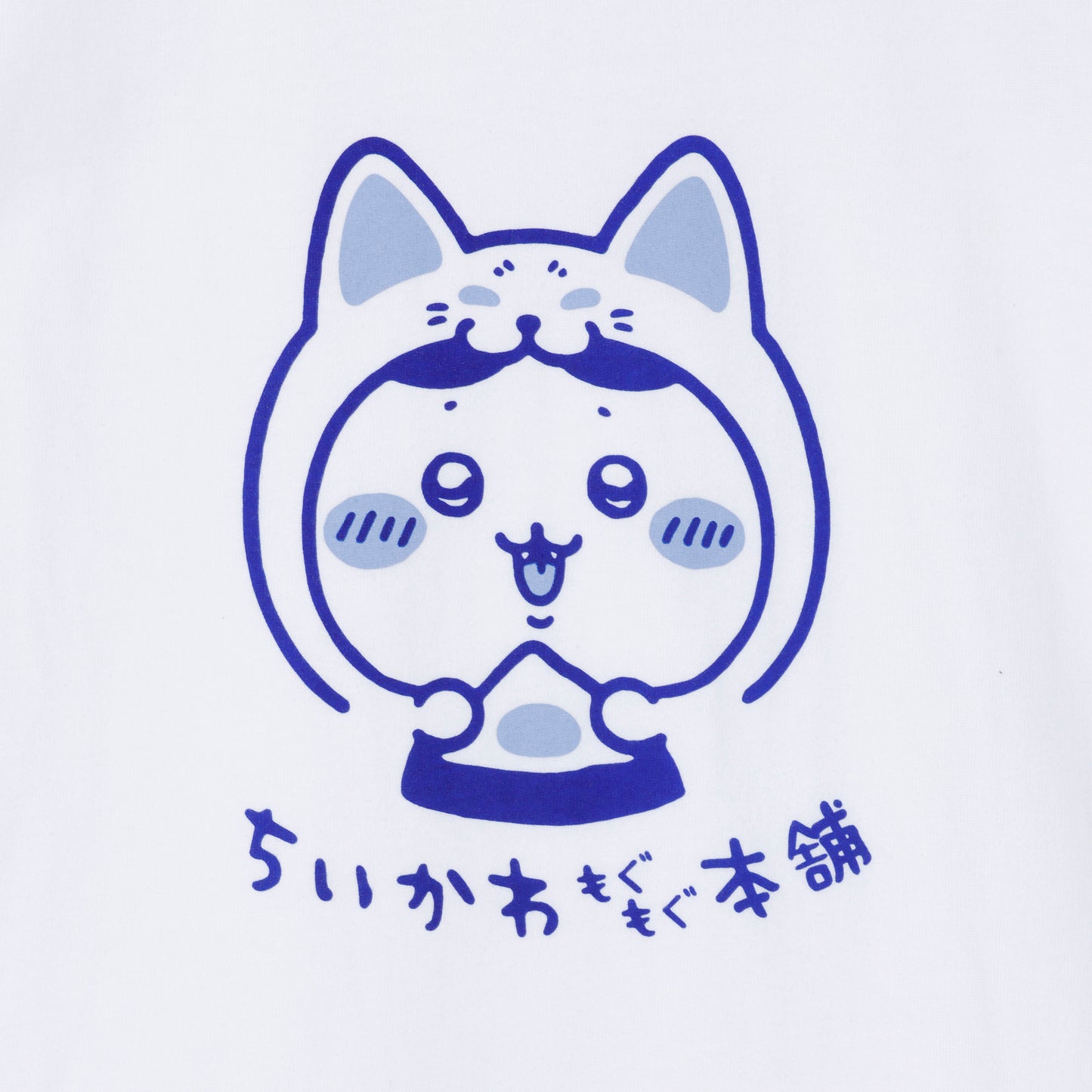 伏見店限定 Tシャツ 伏見稲荷な ハチワレ ホワイト XL