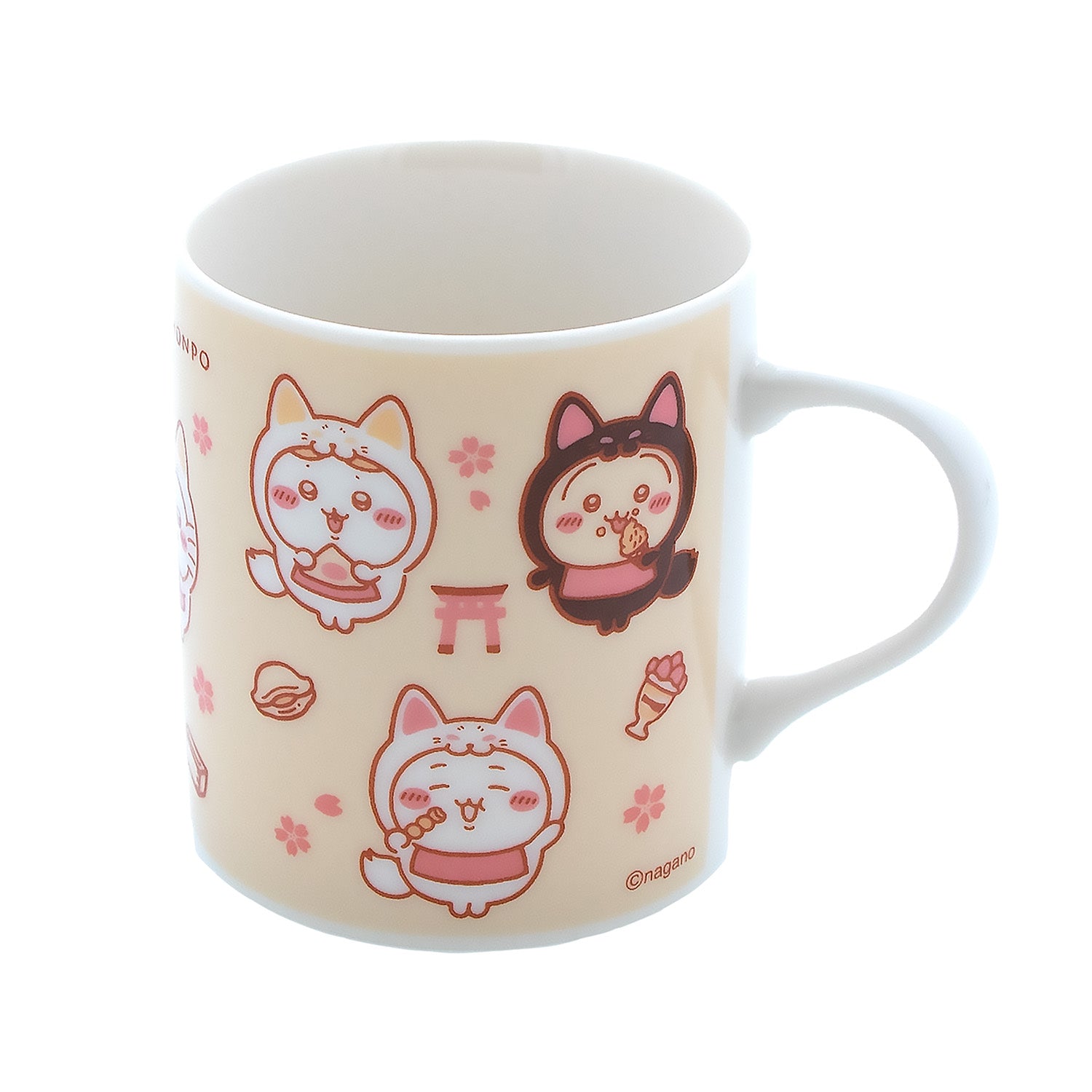 公式】ちいかわ もぐもぐ本舗 伏見店限定 マグカップ 伏見稲荷なみんな