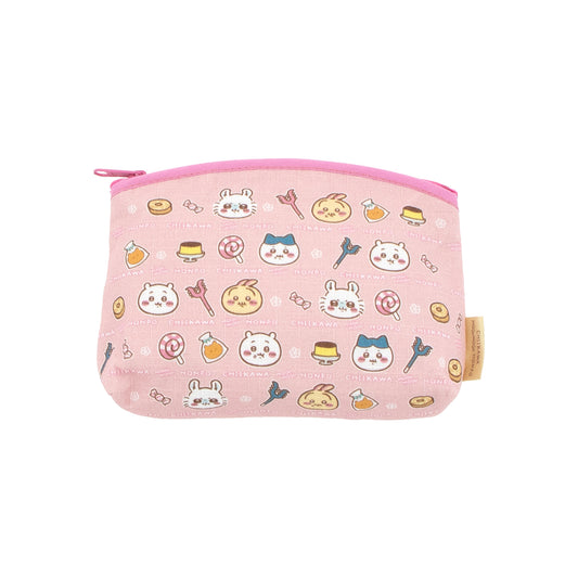 底はぎポーチ 総柄 洋菓子