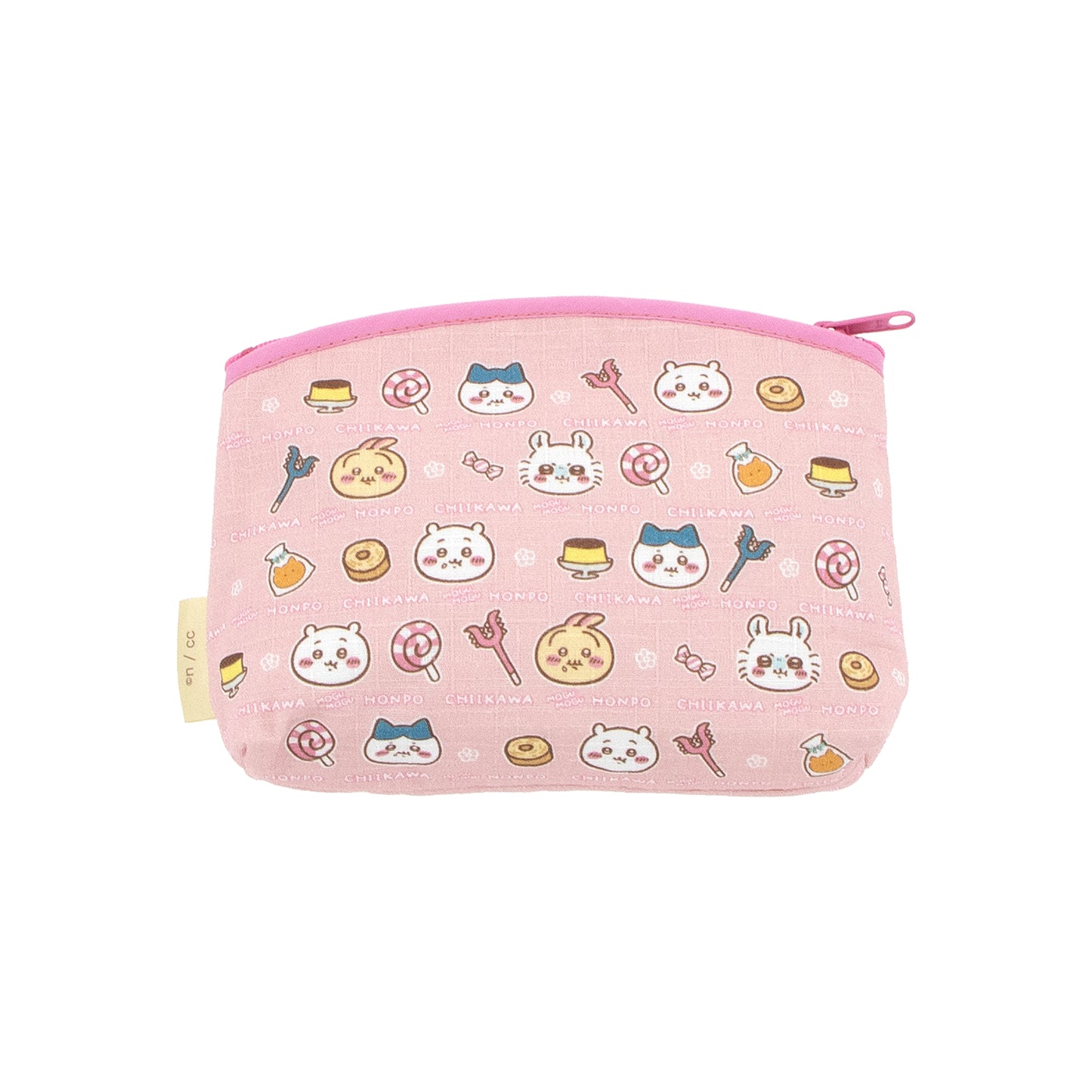 底はぎポーチ 総柄 洋菓子