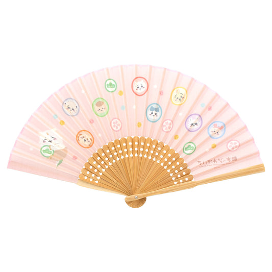 ちいかわもぐもぐ本舗 扇子 なかよし飴 末広