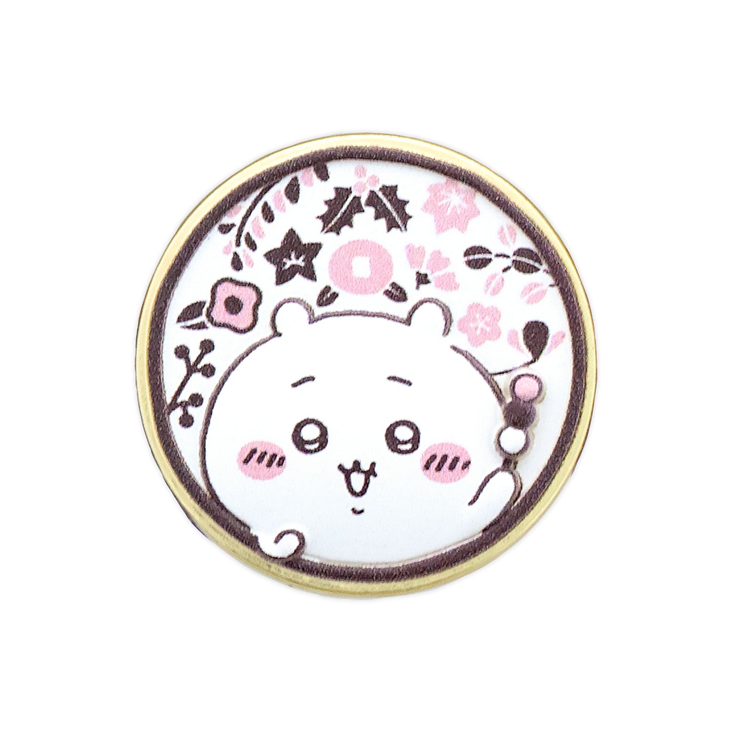 ちいかわ もぐもぐ本舗 ピンバッジ(ロゴ)