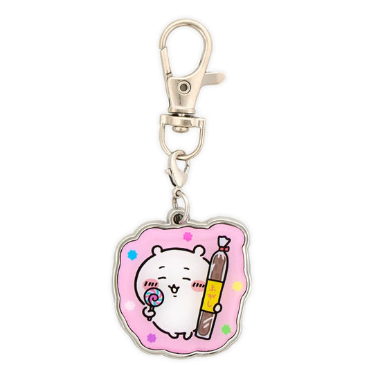 ちいかわもぐもぐ本舗 川越店限定 メタルチャーム キーホルダー お菓子 ちいかわ