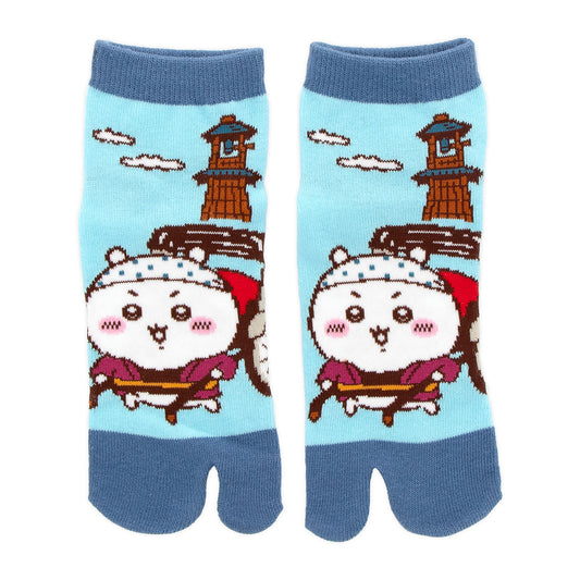 ちいかわもぐもぐ本舗 川越店限定 足袋ソックス 人力車 正面