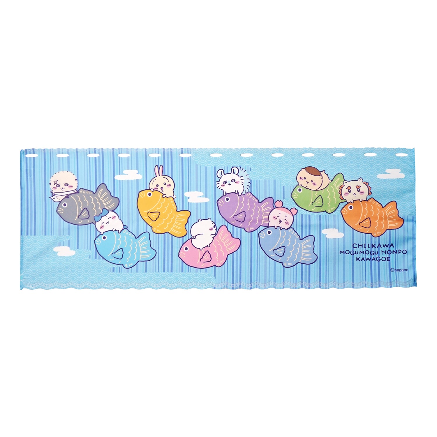 公式】ちいかわもぐもぐ本舗オンラインストア 川越店限定 のれん(横長