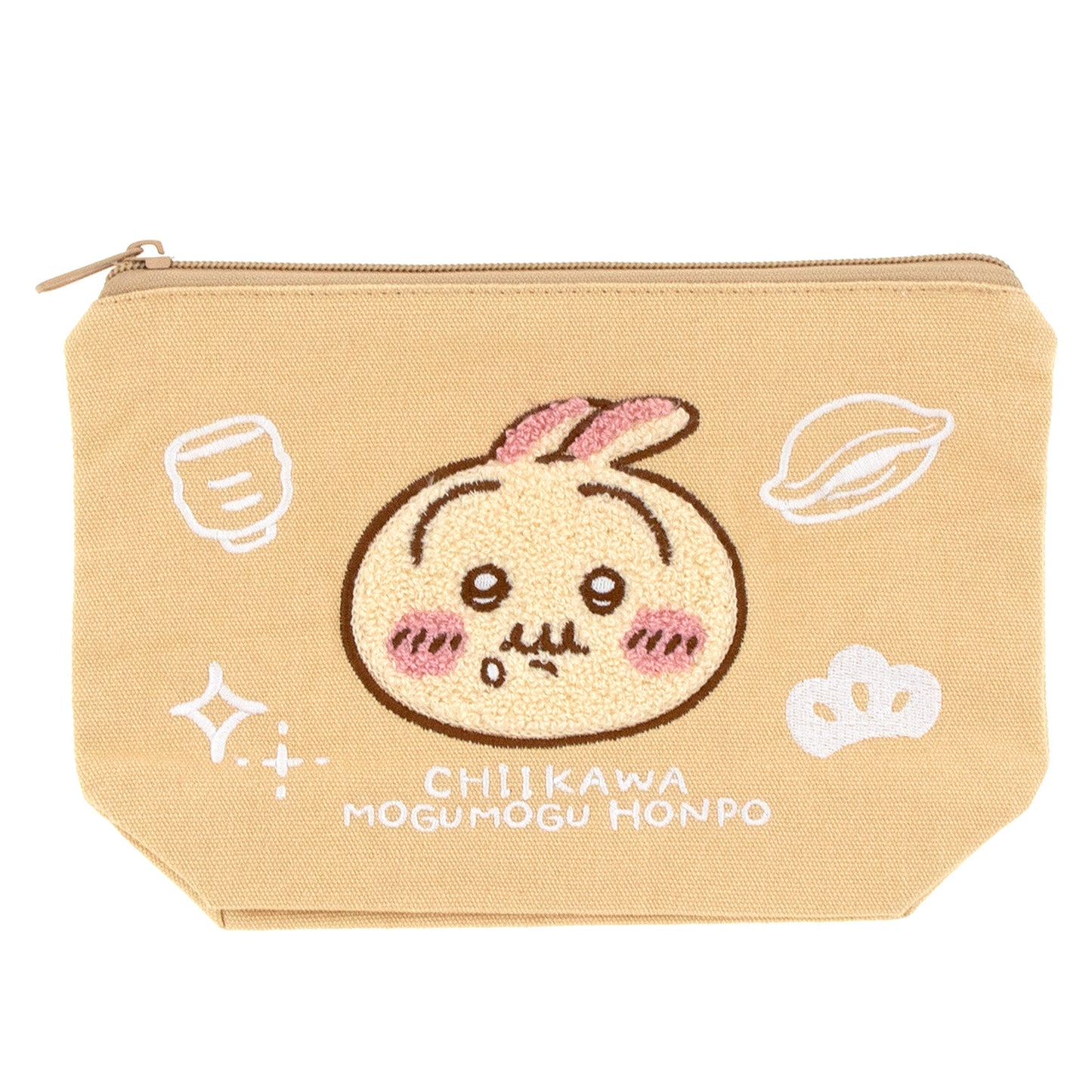 さがら刺繡ポーチ うさぎ