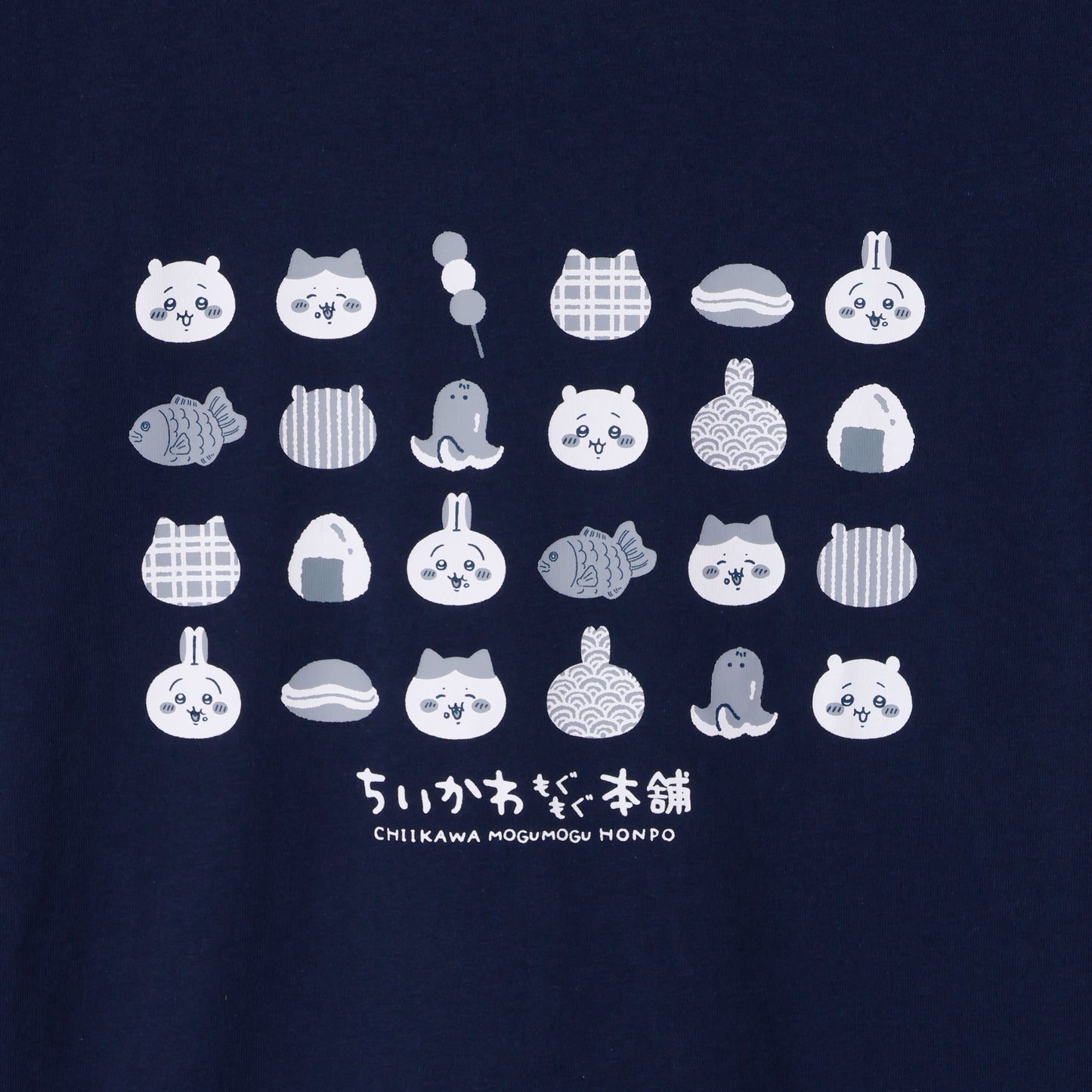Tシャツ 和柄文様インディゴXL