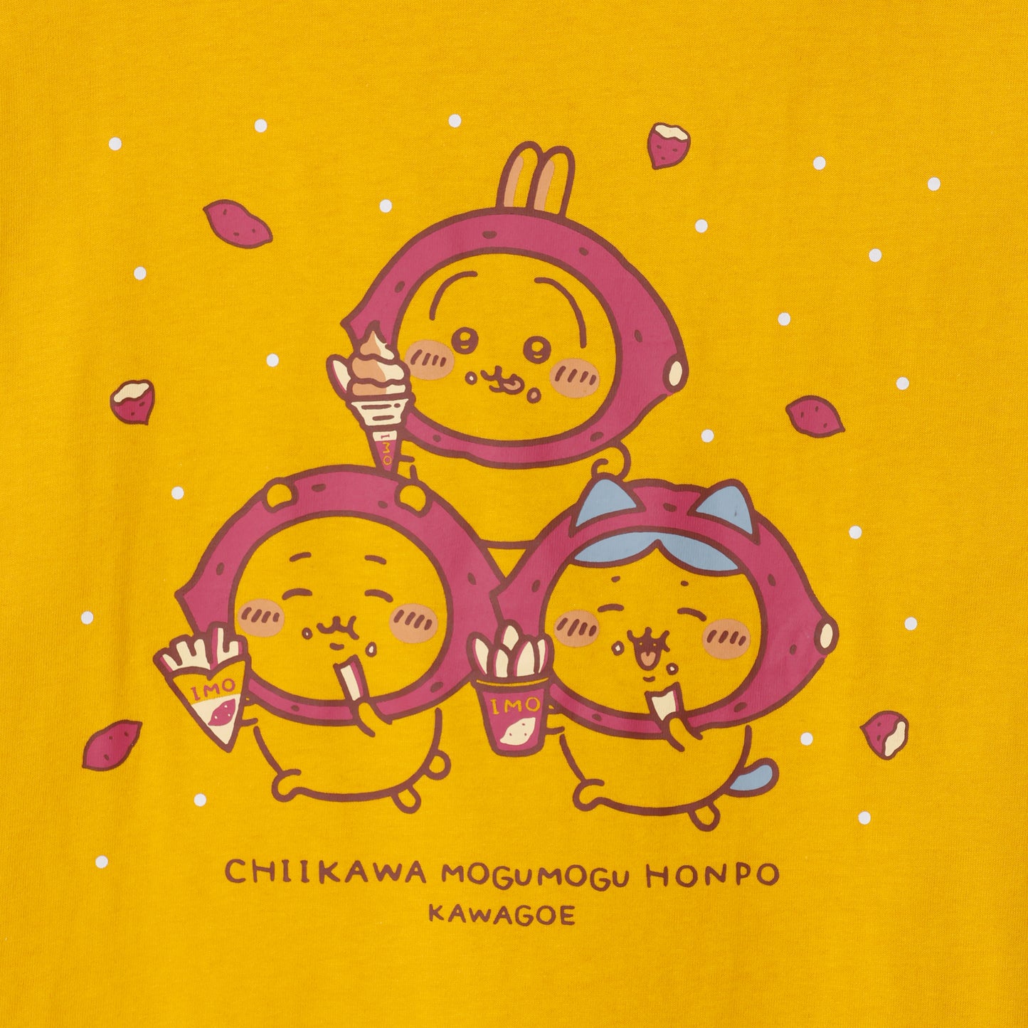 川越限定 Tシャツ さつまいも イエロー M