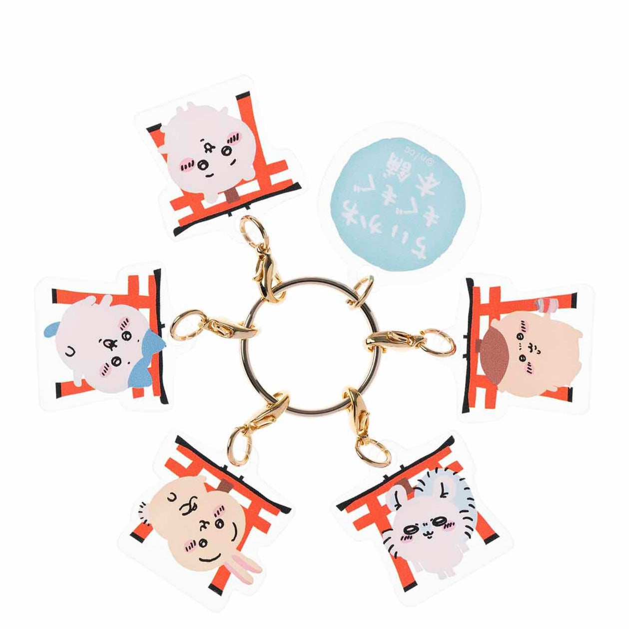 伏見店限定 6連アクリルチャーム(鳥居)