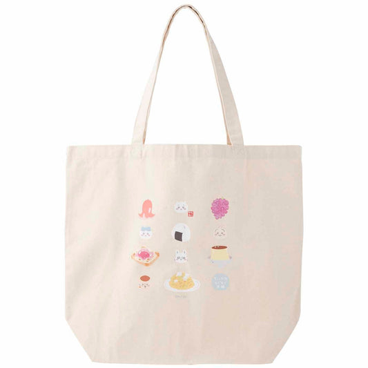 大きめトートバッグ(もぐもぐ)