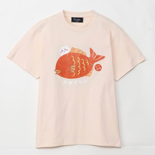 2025年 2月20日  発売　　　　川越 Tシャツ おめでたい ナチュラル L