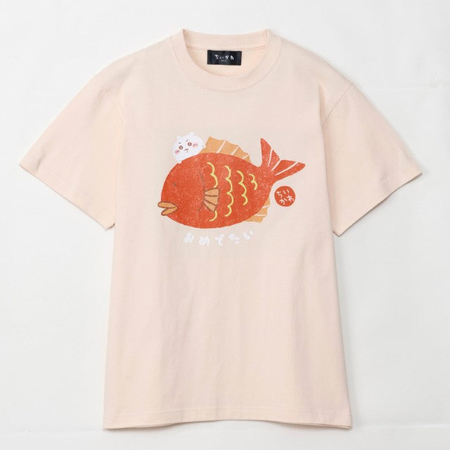 2025年 2月20日  発売　　　　川越 Tシャツ おめでたい ナチュラル M