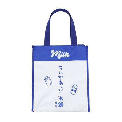 【公式】ちいかわもぐもぐ本舗 小樽 保冷バッグ ミルク ホワイトONE