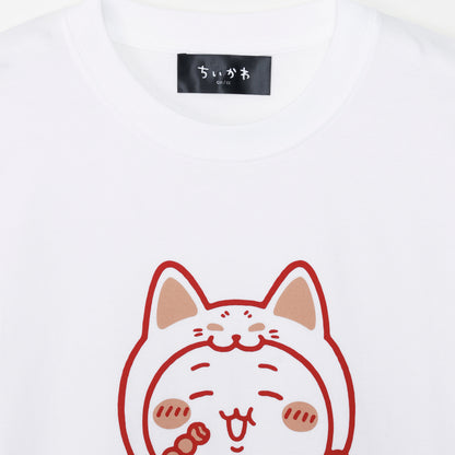 Tシャツ 伏見稲荷な ちいかわ ホワイト  M