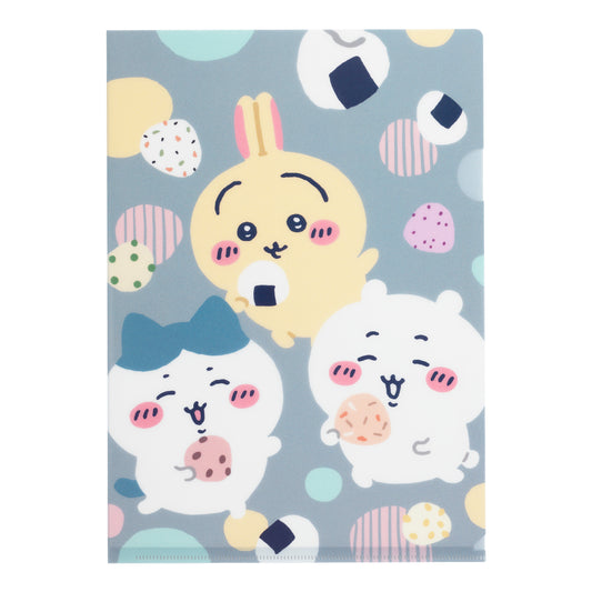 クリアファイル(おにぎりドット)