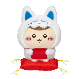 ちいかわ 伏見稲荷 限定 ぬいぐるみ 4個セット 公式】ちいかわもぐもぐ本舗 伏見稲荷なぬいぐるみ （シーサー）