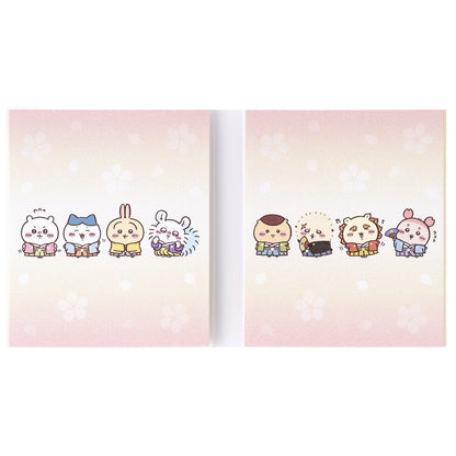 ちいかわ もぐもぐ本舗 和装なみんなのパタパタメモ