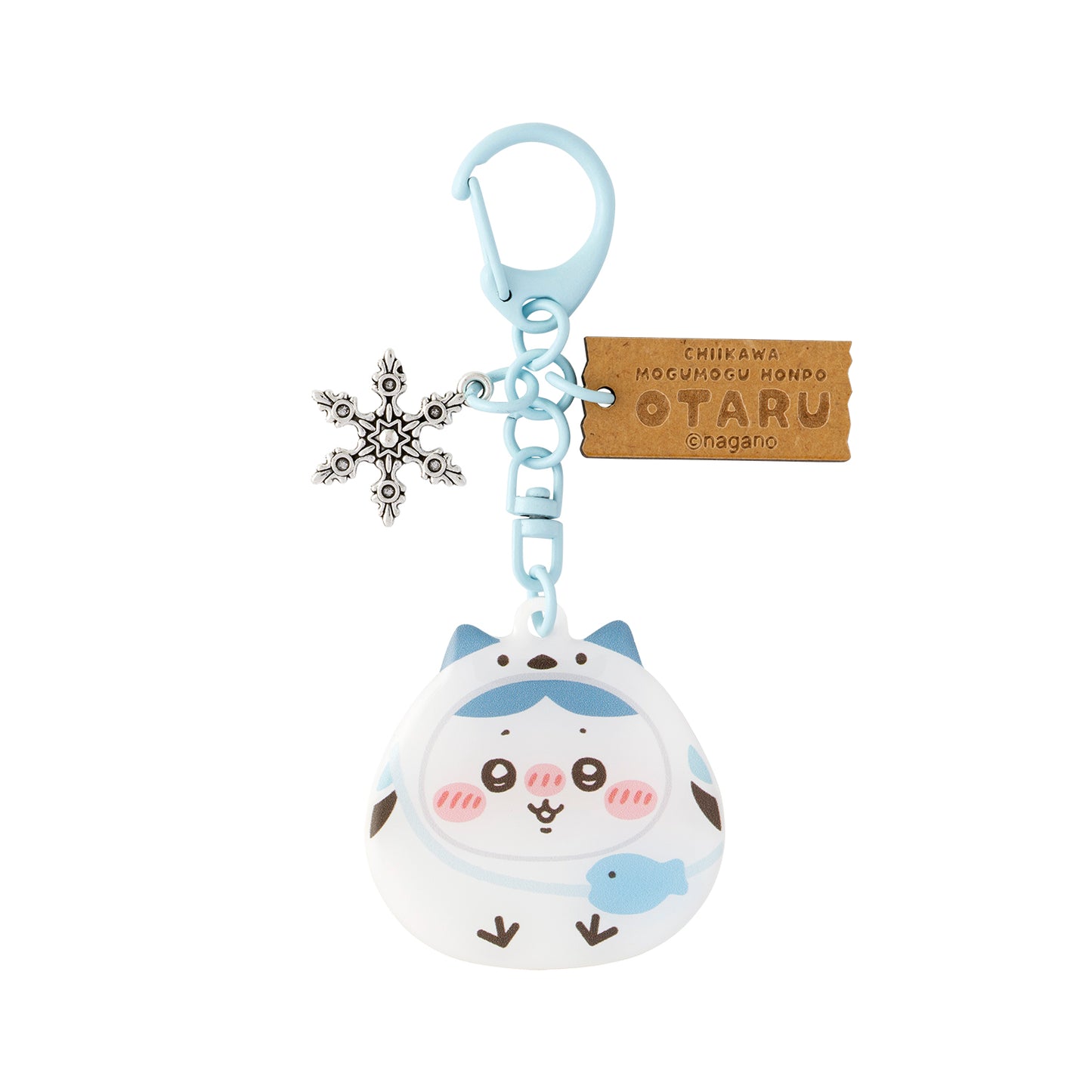 シマエナガな OTARUのおみやげキーホルダー ハチワレ