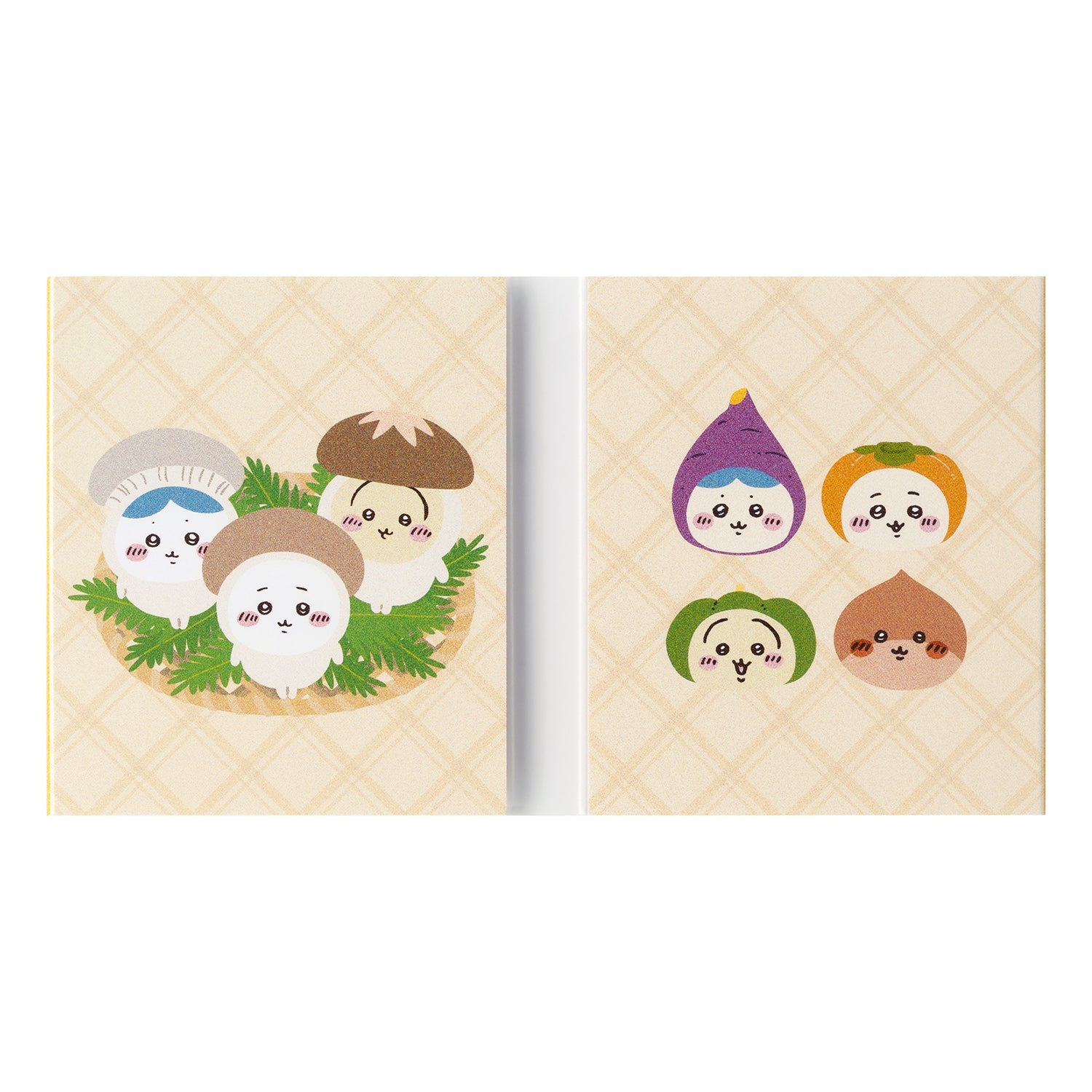 ちいかわもぐもぐ本舗 おいしい季節のパタパタメモ