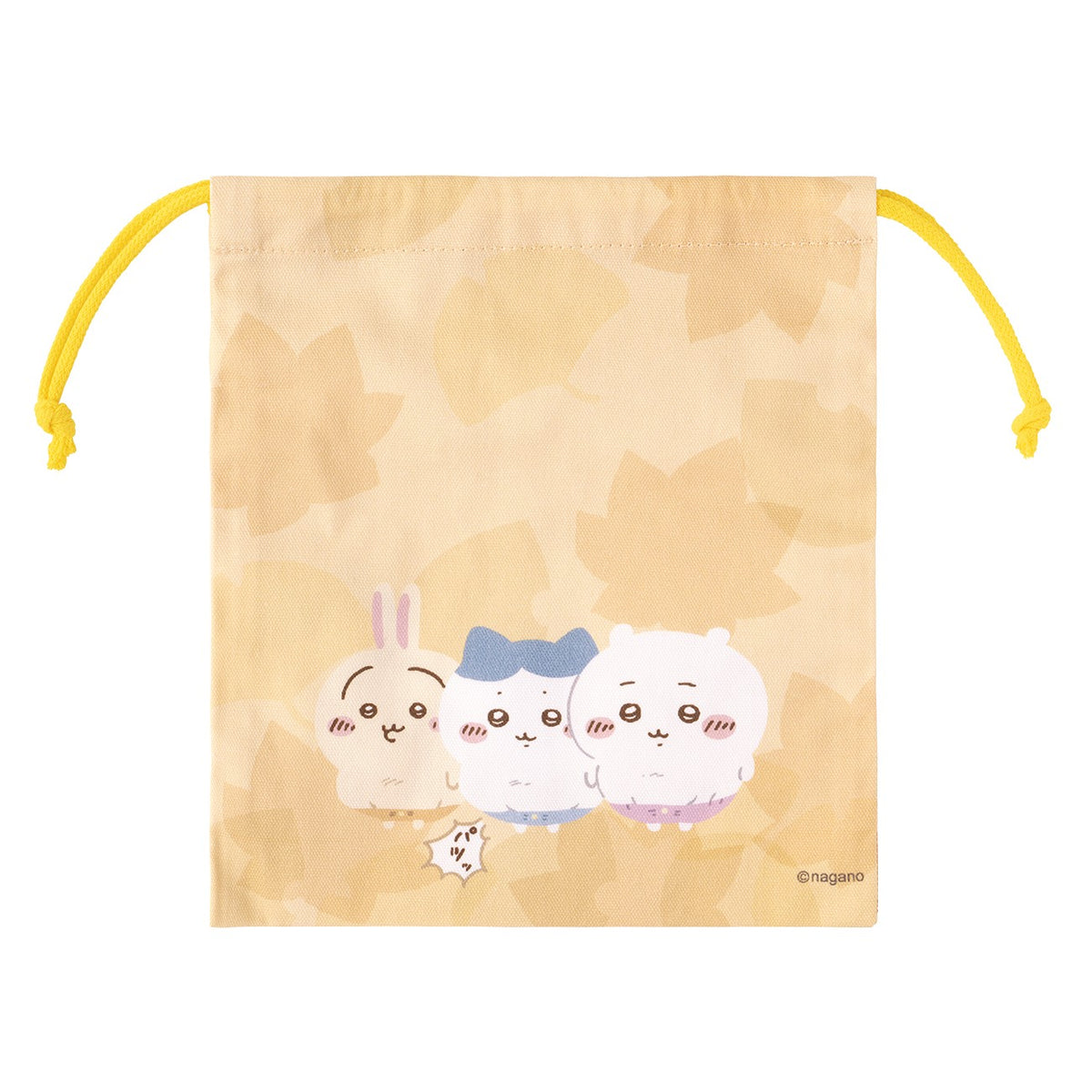 ちいかわもぐもぐ本舗 おいしい季節のほどよいサイズの巾着