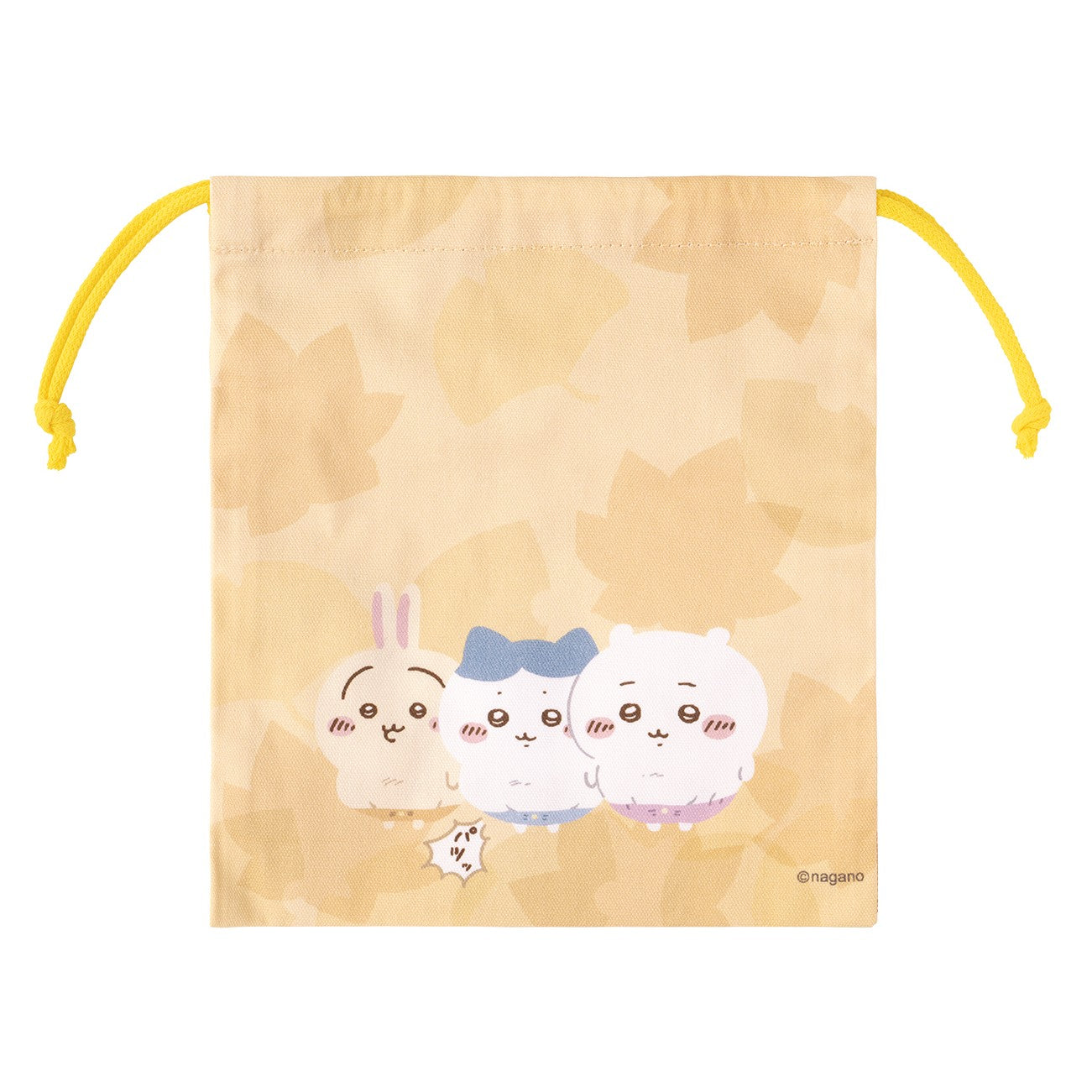 ちいかわもぐもぐ本舗 おいしい季節のほどよいサイズの巾着