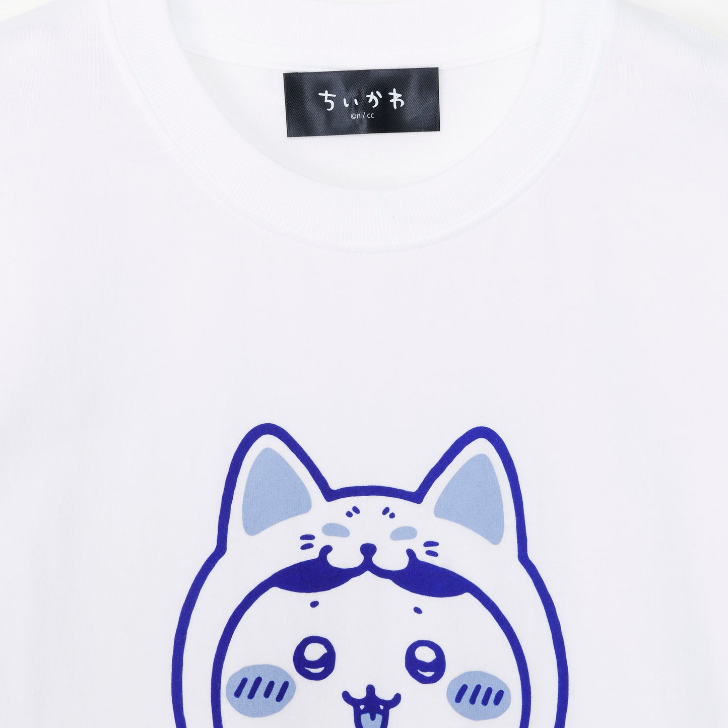 Tシャツ 伏見稲荷な ハチワレ ホワイト L