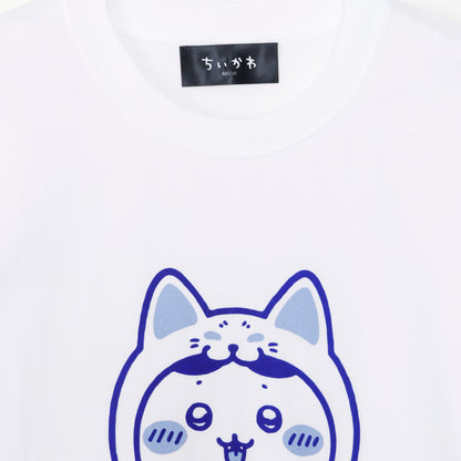 Tシャツ 伏見稲荷な ハチワレ ホワイト L