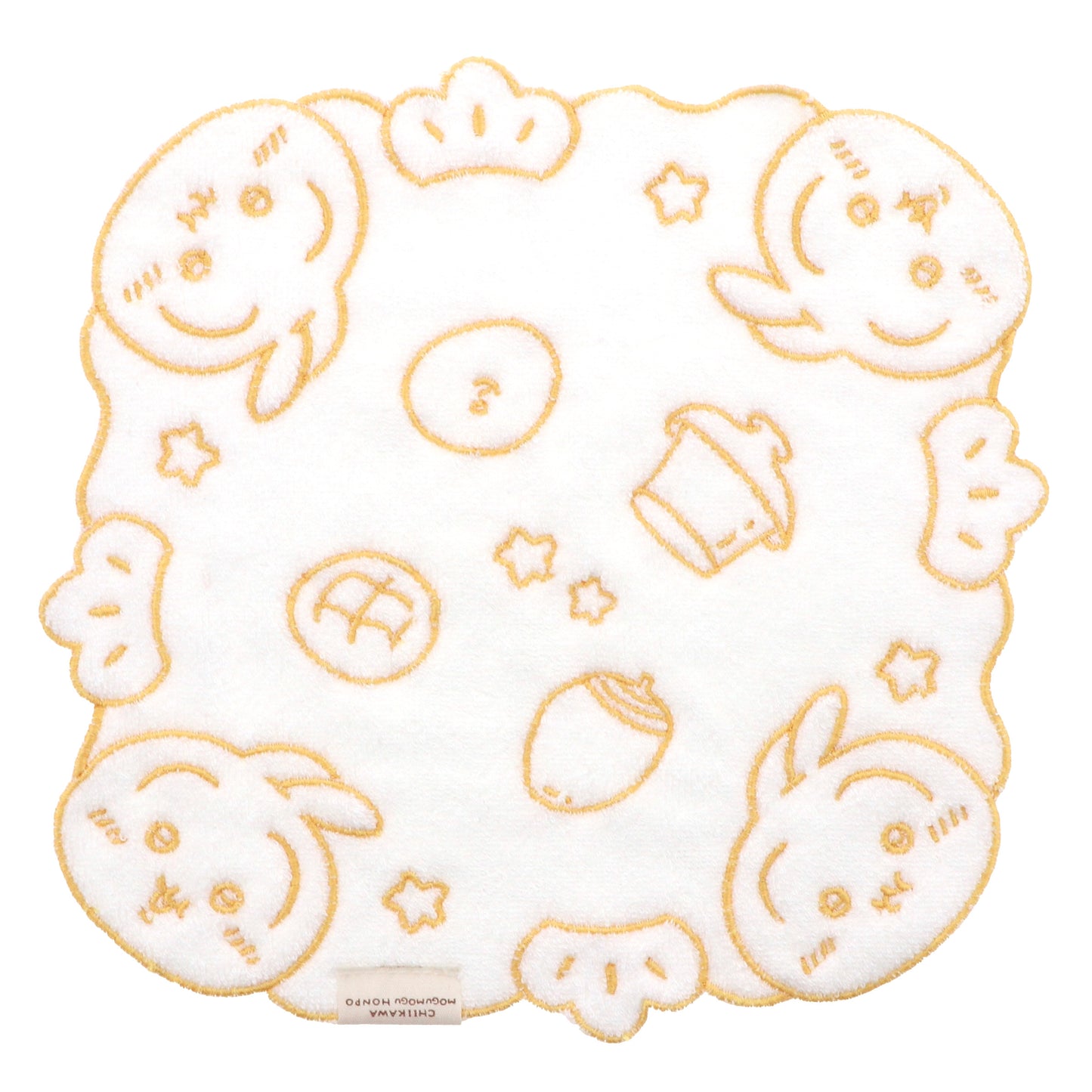 ちいかわもぐもぐ本舗 やわらか竹タオル うさぎ