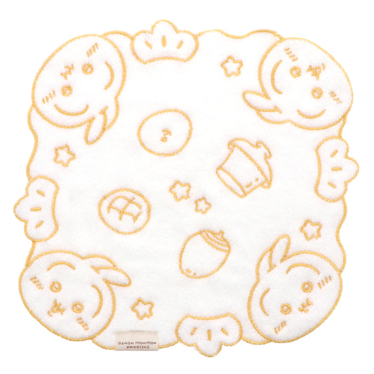 ちいかわもぐもぐ本舗 やわらか竹タオル うさぎ