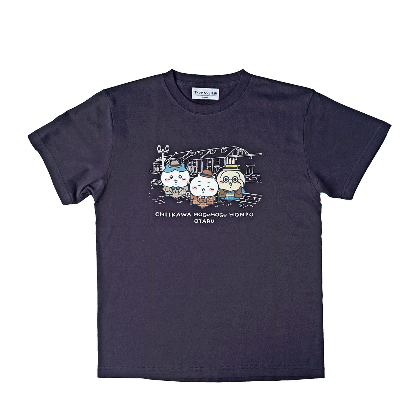 小樽店限定 Tシャツ 小樽運河ネイビーM