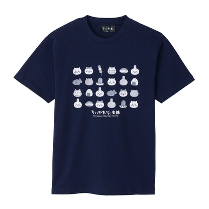Ｔシャツ 和柄文様インディゴ Ｍ