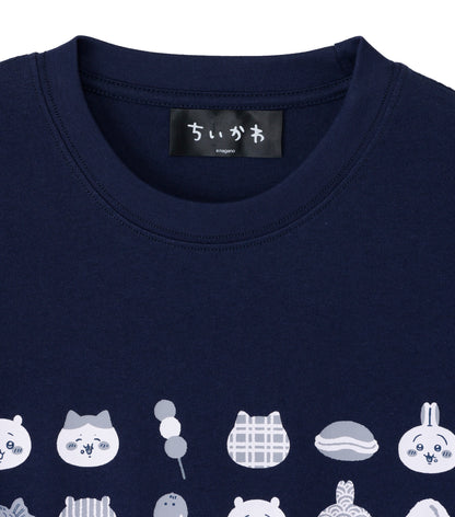 Ｔシャツ 和柄文様インディゴ Ｍ
