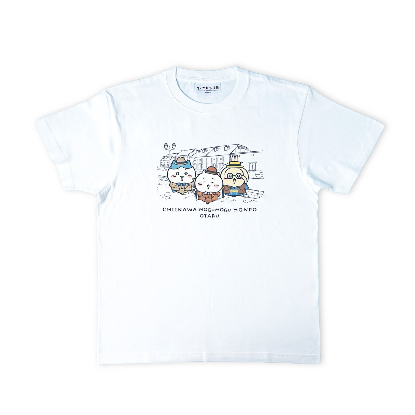 小樽店限定 Tシャツ 小樽運河ホワイトL