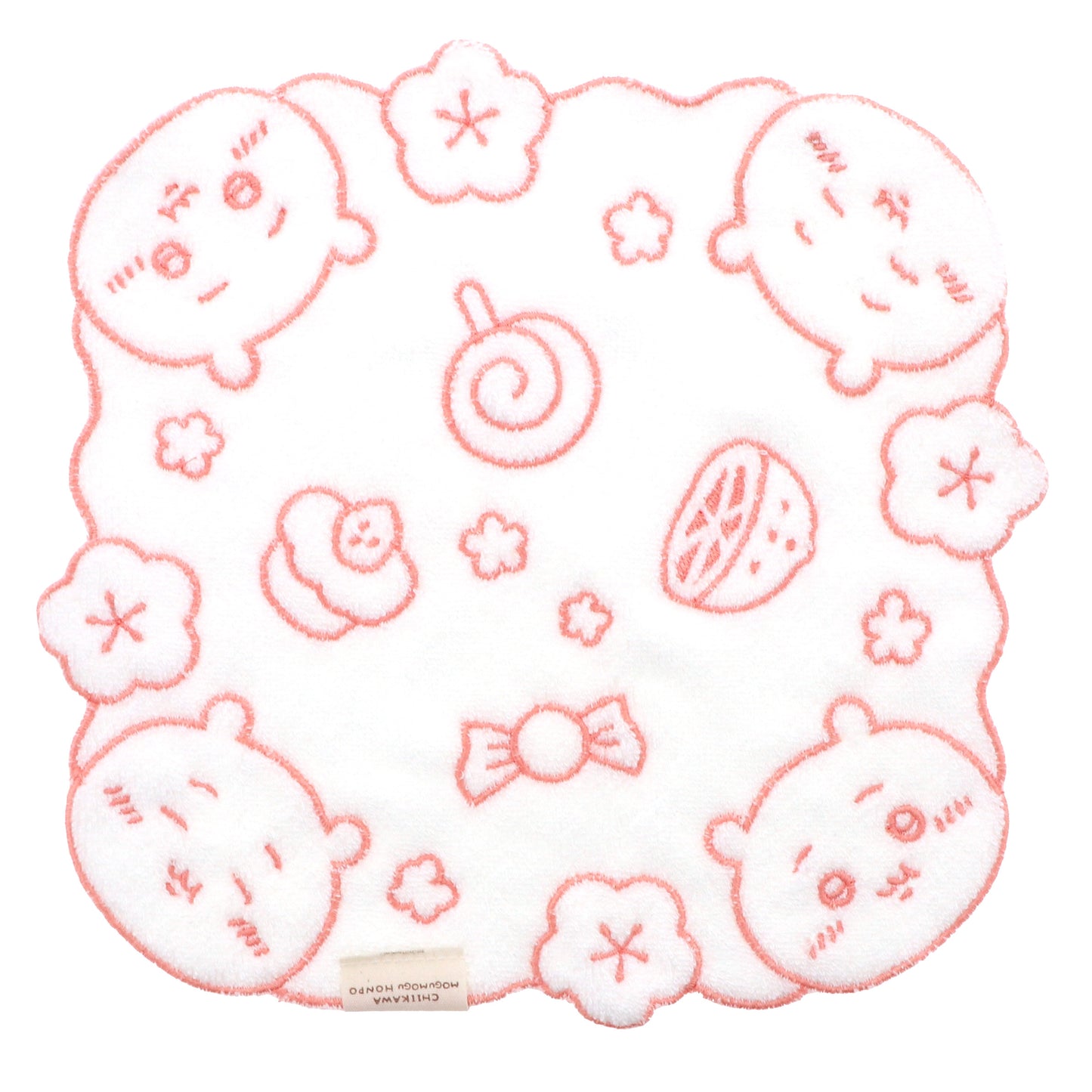 ちいかわもぐもぐ本舗 やわらか竹タオル ちいかわ