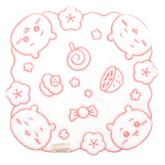 ちいかわもぐもぐ本舗 やわらか竹タオル ちいかわ