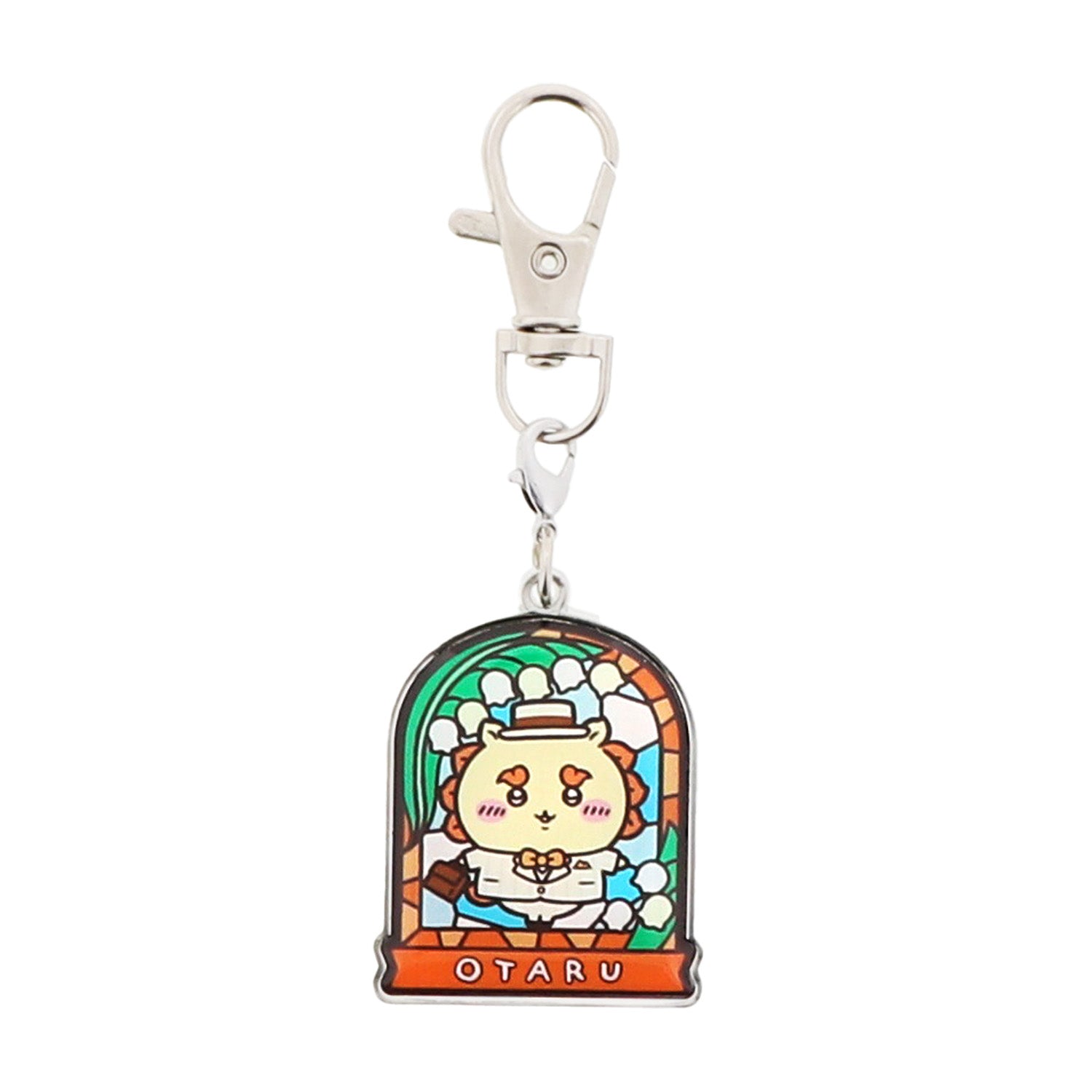 公式】ちいかわもぐもぐ本舗 小樽 メタルチャーム キーホルダー レトロ