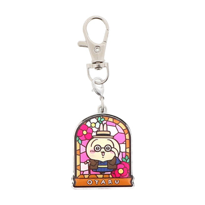 小樽店限定 メタルチャーム キーホルダー レトロ うさぎ