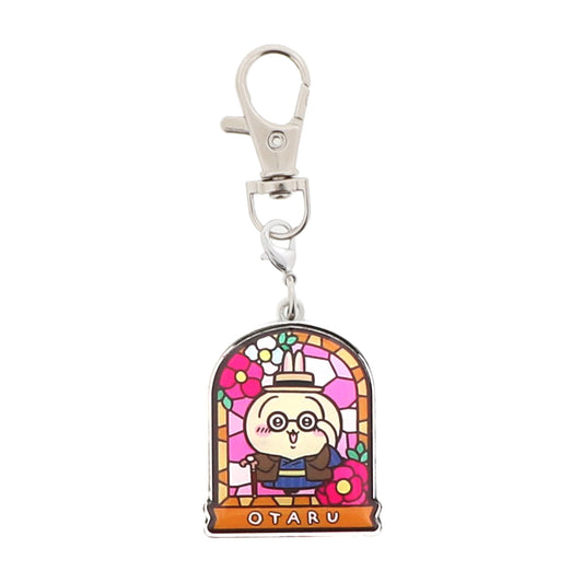 【公式】ちいかわもぐもぐ本舗 小樽 メタルチャーム キーホルダー レトロ うさぎ